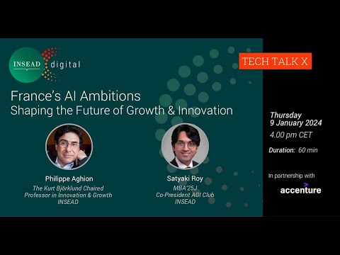 France’s AI Ambitions: Shaping the Future of Growth &amp; Innovation w/ Philippe Aghion