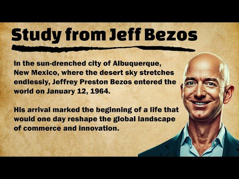 English Listening Story | Learn English with Jeff Bezos&#039;s Life Story | English Listening Life Lesson