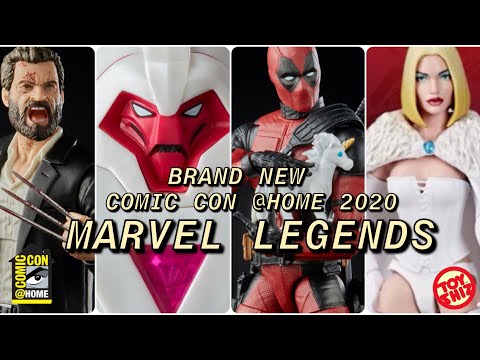 COMIC CON @HOME BRAND NEW MARVEL LEGENDS SDCC 2020 REVEALS!