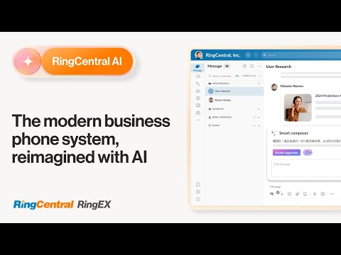 RingEX | The modern business phone system, reimagined with AI