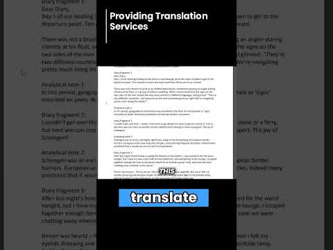 Providing Translation Services with Chat GPT | Unlocking Efficient Language Solutions