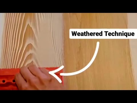 Watch How I create 2 Different Wood Finishes with the Retique It Kit