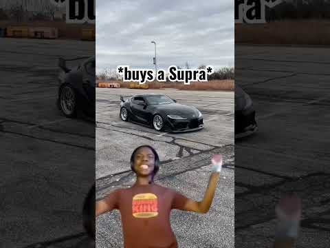 This is what happens when you buy a Supra…