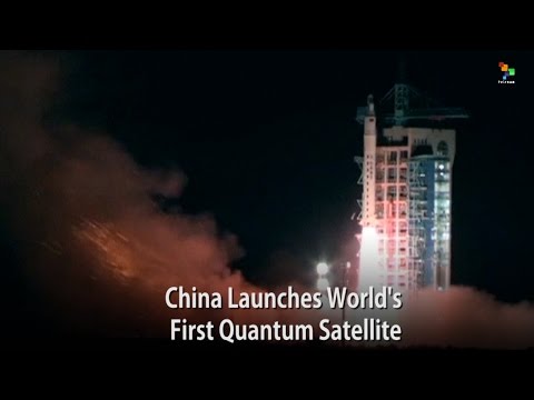 China Launches World&#039;s First Quantum Satellite