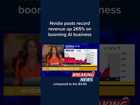 Nvidia&#039;s Net Profit Soars by 769 Percent, Unstoppable AI Boom #shorts