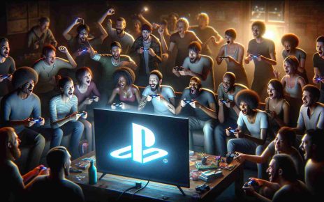 A realistic, high-definition photo depicting a scene of enthusiastic gamers returning to play on the PlayStation Network after a short disruption in service. A variety of individuals of different genders, ethnic backgrounds like Black, Caucasian, Hispanic, and South Asian are shown engrossed in their games, controllers in hands and expressions of delight and relief on their faces. Screens glow in dimly lit rooms, radiating the iconic PlayStation logo, signaling that the network is now operational. Ensure to focus on the excited anticipation and community spirit, capturing the sense of relief and joy when the service is restored.