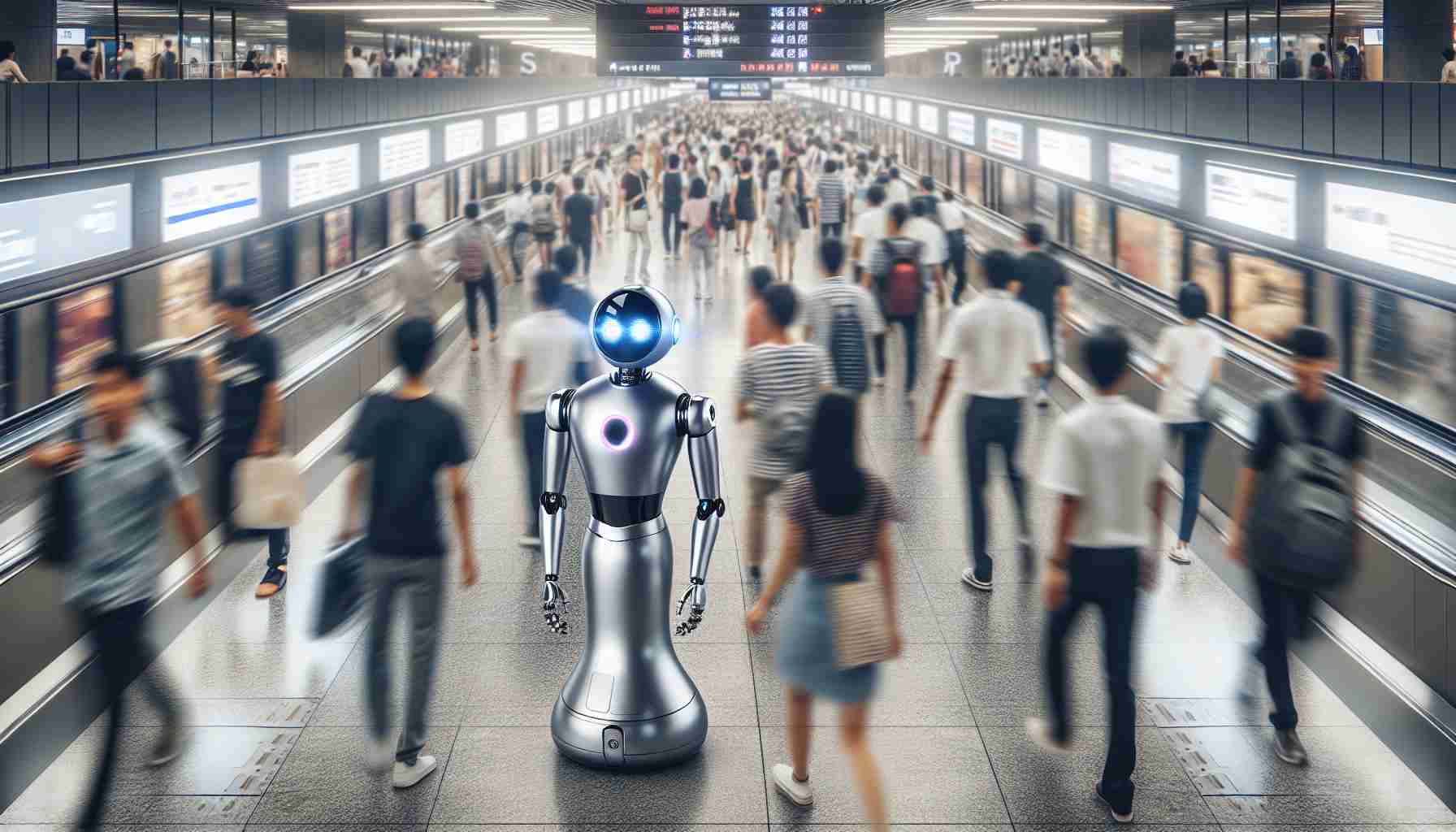 When Robots and AI Meet Commuters. Discover the Future of Customer Service! 